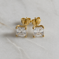 Princess-Cut Stud Earring Moissanite - 1.6ct