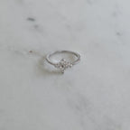 BLOOM CLUSTER 4-STONE MOISSANITE RING - 0.40ct