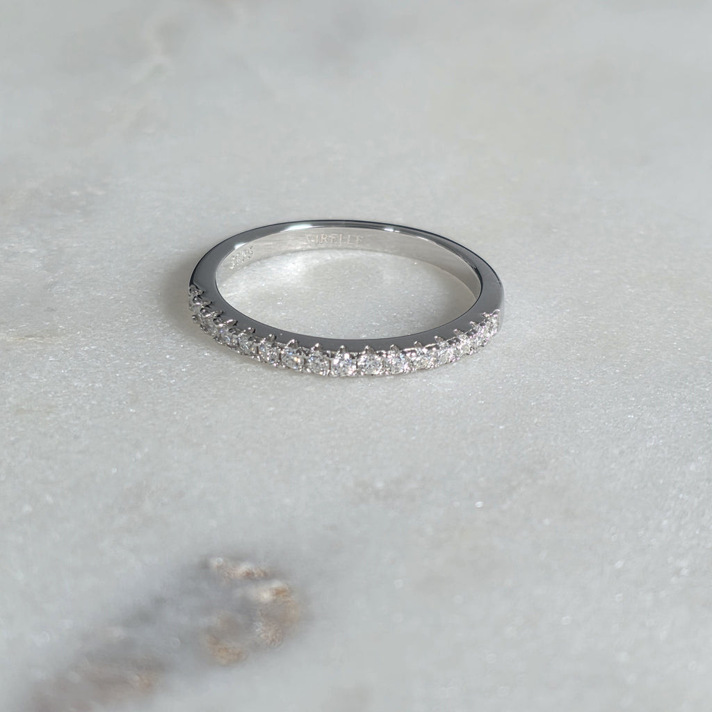 ALLIANCE STACKING 16-STONE MOISSANITE RING - 0.24ct