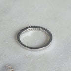 ALLIANCE STACKING 16-STONE MOISSANITE RING - 0.24ct
