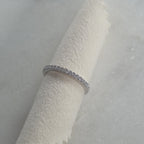 ALLIANCE STACKING 16-STONE MOISSANITE RING - 0.24ct